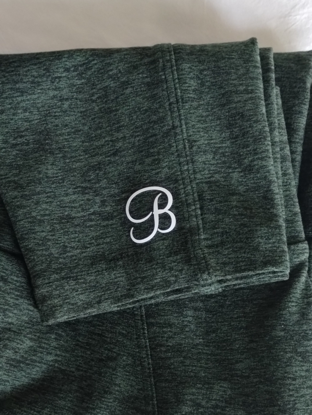 Bombshell V Back High-Waist Leggings Hunter Green XL - Picture 7 of 16